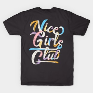 Nice Girls Club - Dark Bases T-Shirt